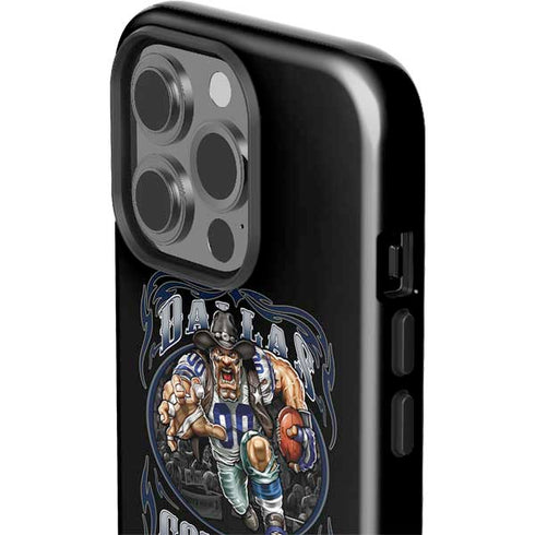 Liquid Blue NFL Dallas Cowboys Running Back iPhone 15 Pro Impact Case